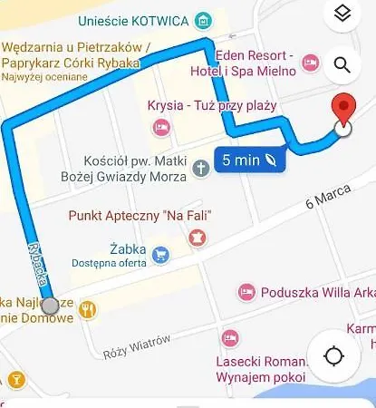 Morska Fala Apartamento Unieście
